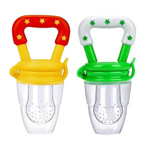 BPA-Free Silicone Fruit Pacifiers For Baby (Pack of 2)